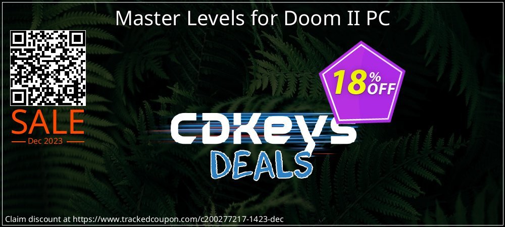 Master Levels for Doom II PC coupon on Easter Day offering discount