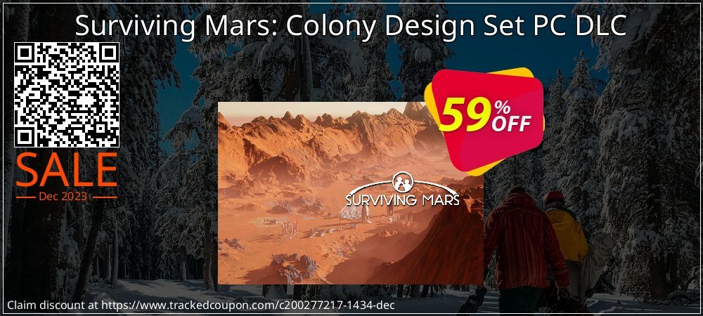 Surviving Mars: Colony Design Set PC DLC coupon on World Password Day discounts