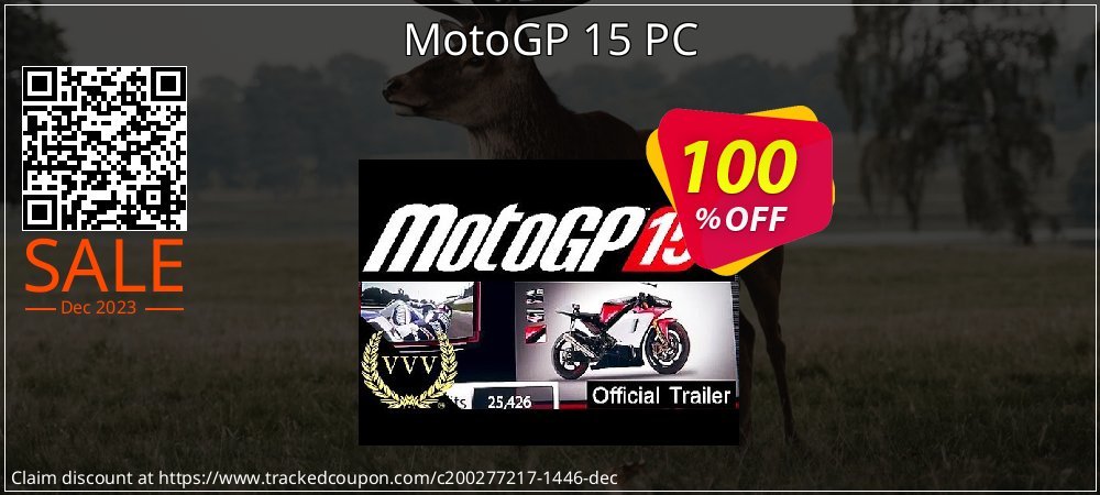 MotoGP 15 PC coupon on World Party Day sales