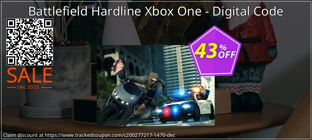 Battlefield Hardline Xbox One - Digital Code coupon on National Walking Day super sale