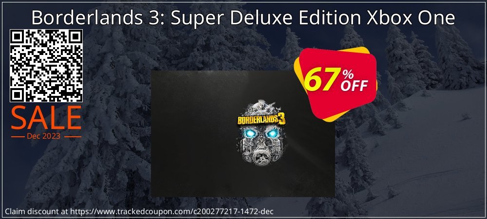 Borderlands 3: Super Deluxe Edition Xbox One coupon on April Fools' Day promotions