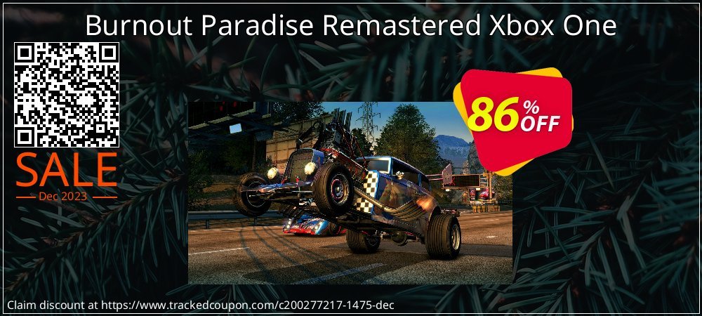 Burnout Paradise Remastered Xbox One coupon on National Walking Day offer