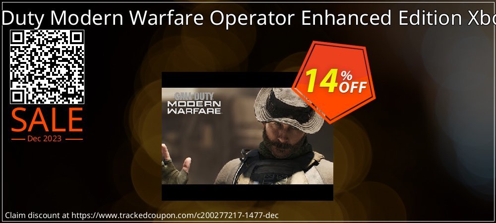 Call of Duty Modern Warfare Operator Enhanced Edition Xbox One coupon on April Fools' Day offering discount
