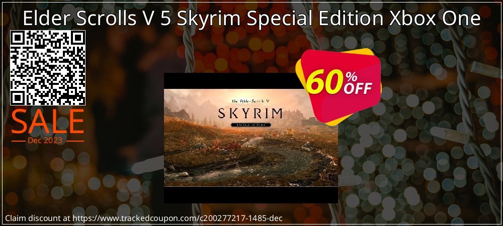 Elder Scrolls V 5 Skyrim Special Edition Xbox One coupon on National Walking Day discount