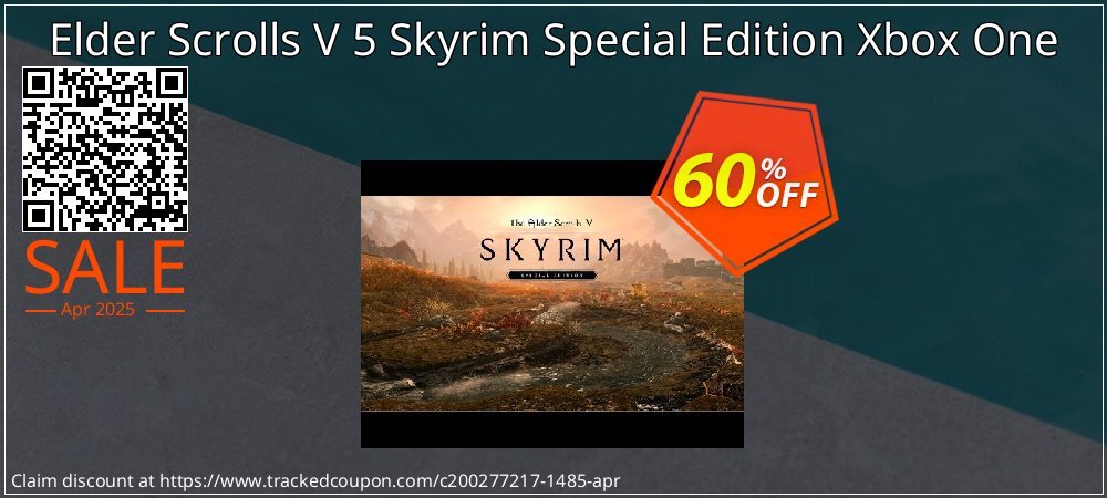 Elder Scrolls V 5 Skyrim Special Edition Xbox One coupon on National Walking Day discount