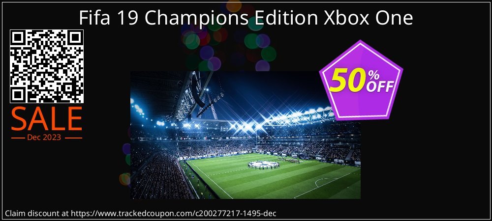 Fifa 19 Champions Edition Xbox One coupon on National Walking Day offering discount