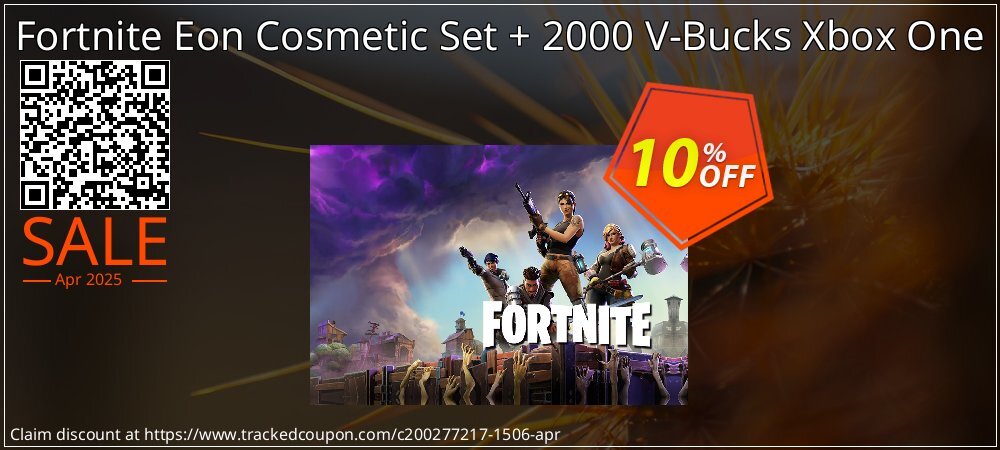 Fortnite Eon Cosmetic Set + 2000 V-Bucks Xbox One coupon on World Party Day super sale