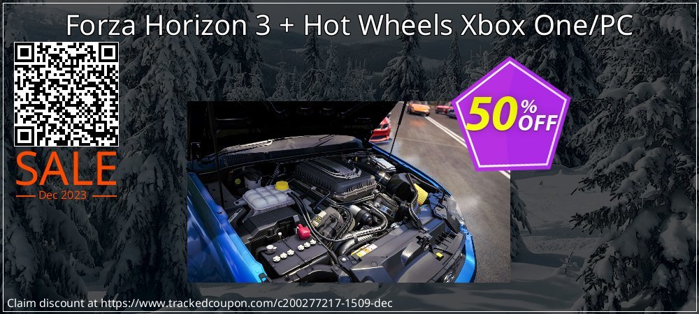Forza Horizon 3 + Hot Wheels Xbox One/PC coupon on Tell a Lie Day sales