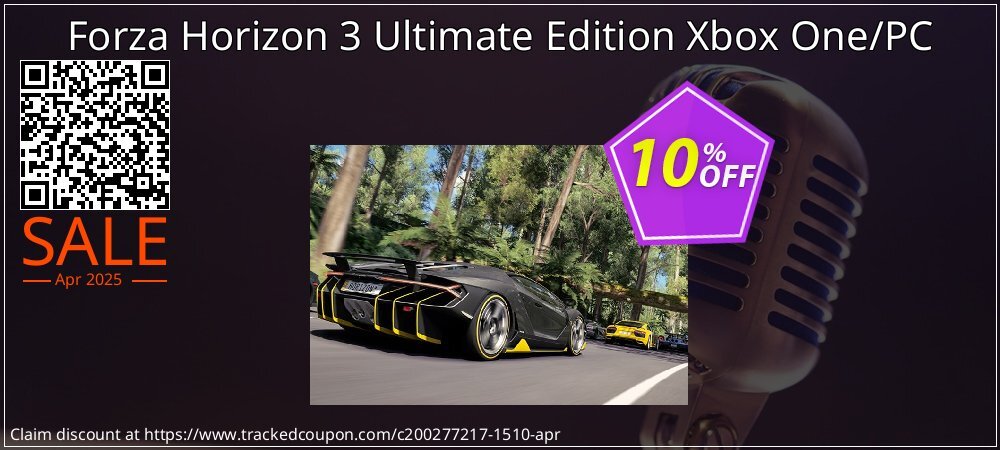 Forza Horizon 3 Ultimate Edition Xbox One/PC coupon on National Walking Day deals