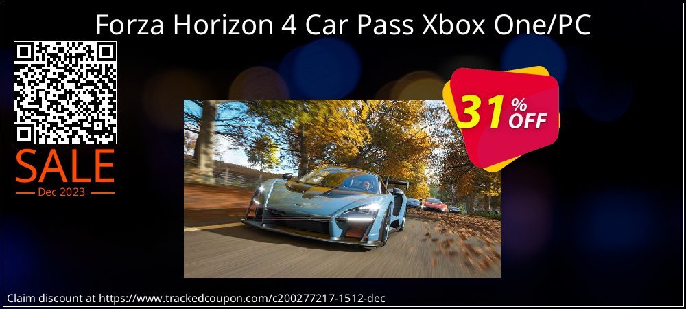 Forza Horizon 4 Car Pass Xbox One/PC coupon on April Fools' Day discount