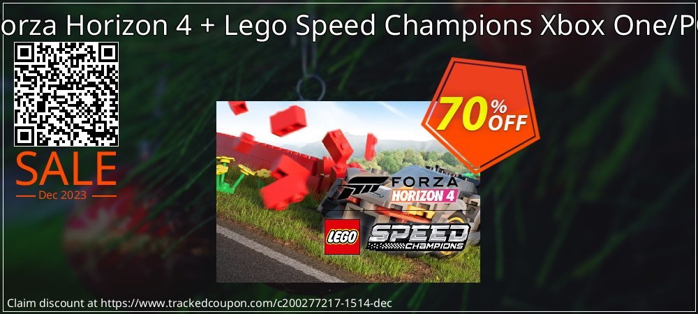 Forza Horizon 4 + Lego Speed Champions Xbox One/PC coupon on Tell a Lie Day offering sales