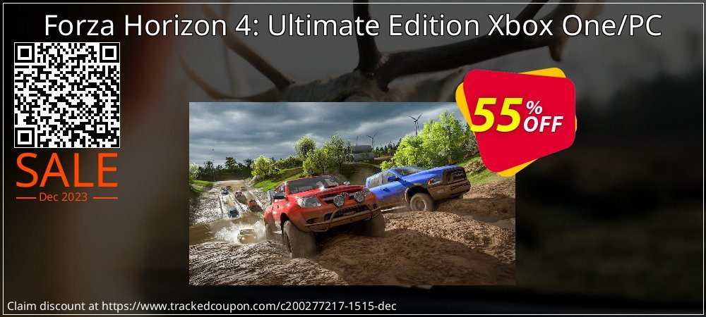 Forza Horizon 4: Ultimate Edition Xbox One/PC coupon on National Walking Day super sale