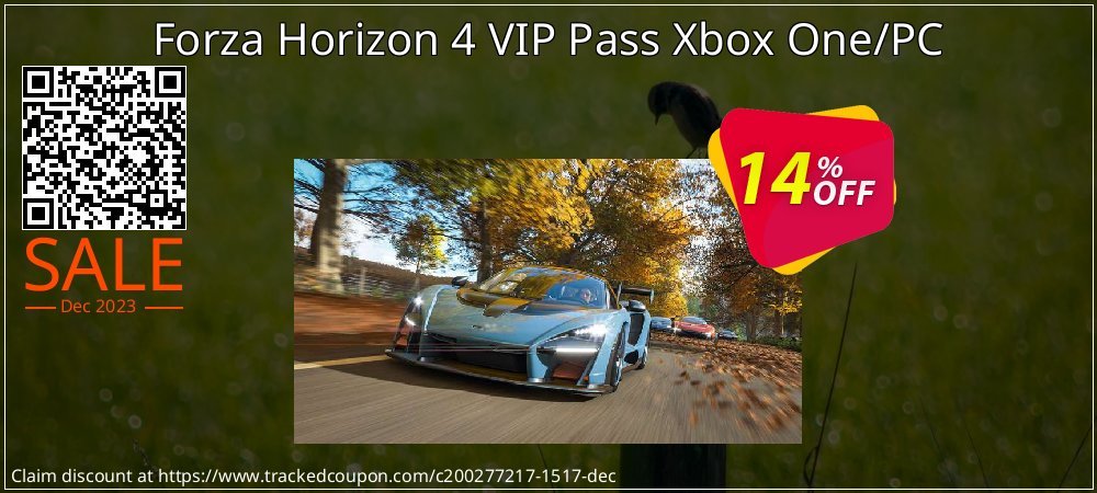 Forza Horizon 4 VIP Pass Xbox One/PC coupon on Working Day sales