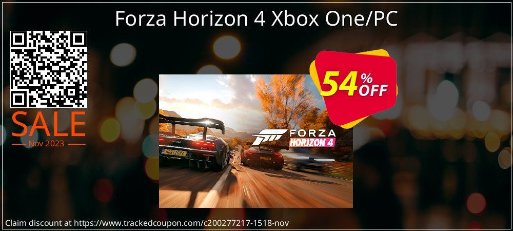 Forza Horizon 4 Xbox One/PC coupon on Easter Day sales