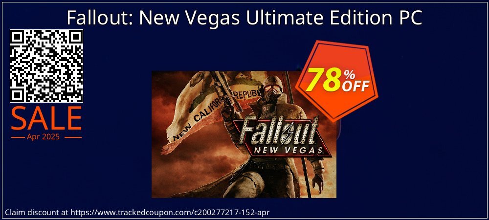 Fallout: New Vegas Ultimate Edition PC coupon on April Fools Day deals