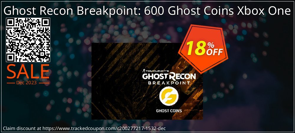 Ghost Recon Breakpoint: 600 Ghost Coins Xbox One coupon on April Fools' Day offering sales