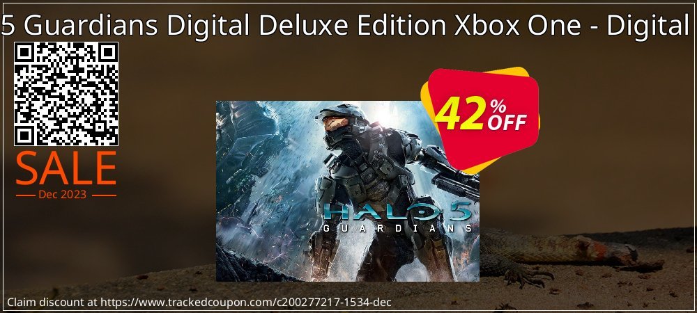 Halo 5 Guardians Digital Deluxe Edition Xbox One - Digital Code coupon on World Password Day promotions