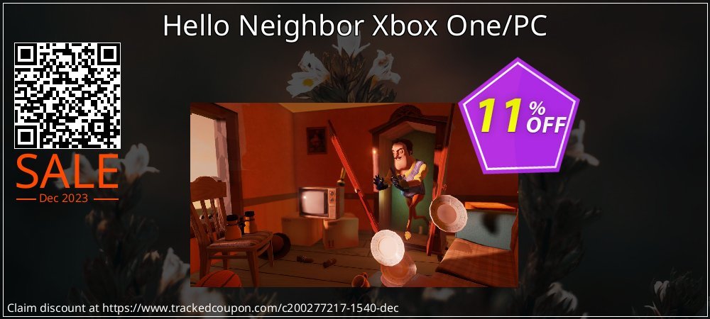 Hello Neighbor Xbox One/PC coupon on National Walking Day offering discount