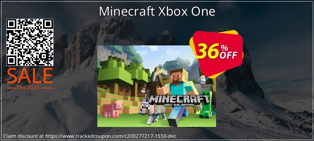 Minecraft Xbox One coupon on National Walking Day offering sales
