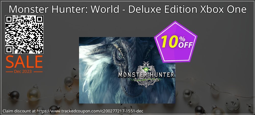 Get 10% OFF Monster Hunter: World - Deluxe Edition Xbox One discounts