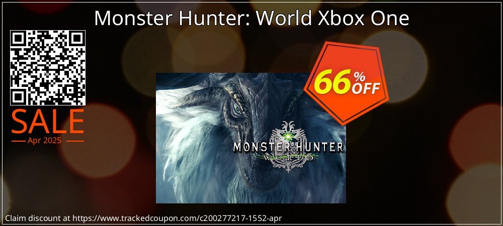 Get 65% OFF Monster Hunter: World Xbox One offering sales