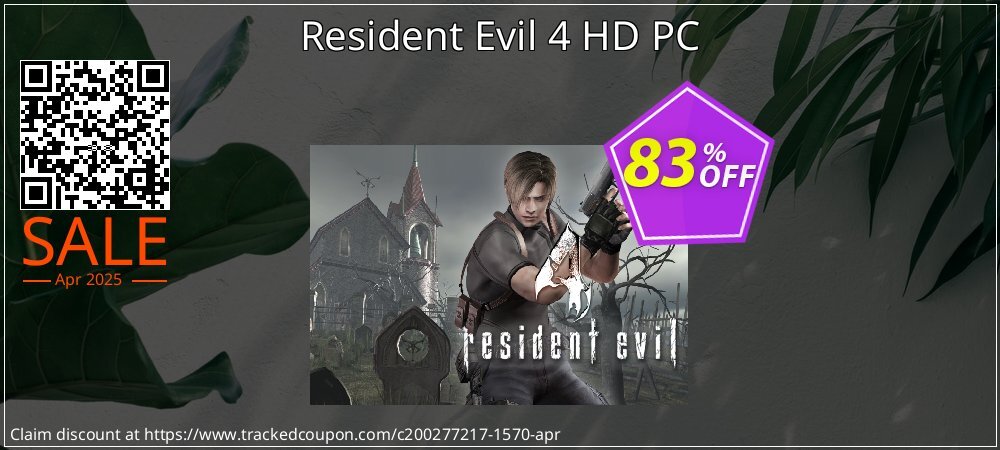 Resident Evil 4 HD PC coupon on National Walking Day discounts