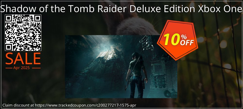 Shadow of the Tomb Raider Deluxe Edition Xbox One coupon on National Walking Day discount