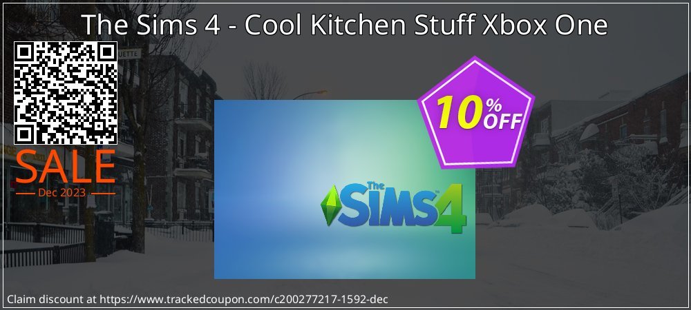 The Sims 4 - Cool Kitchen Stuff Xbox One coupon on April Fools' Day offer