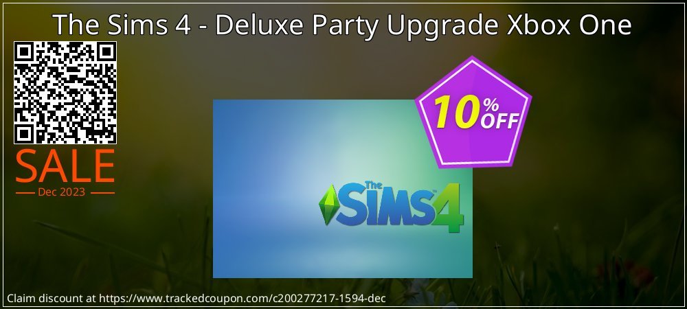 The Sims 4 - Deluxe Party Upgrade Xbox One coupon on Tell a Lie Day offering discount