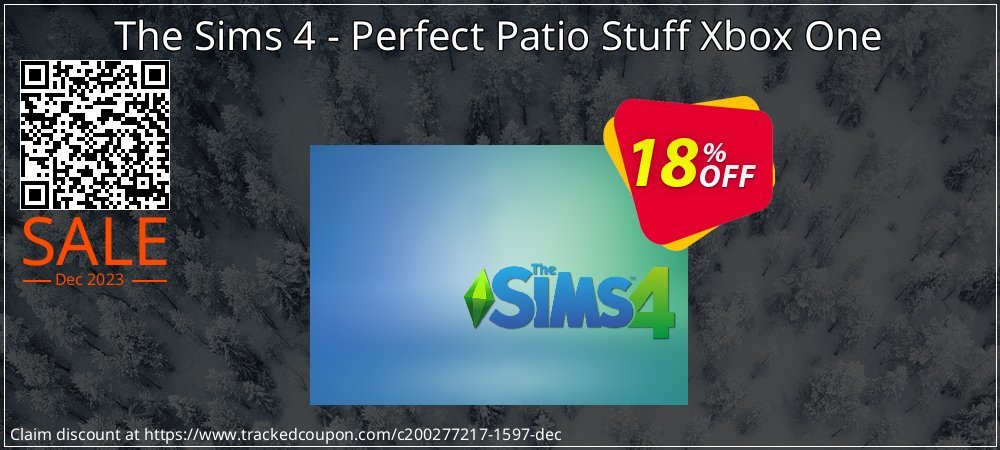 The Sims 4 - Perfect Patio Stuff Xbox One coupon on April Fools' Day discounts