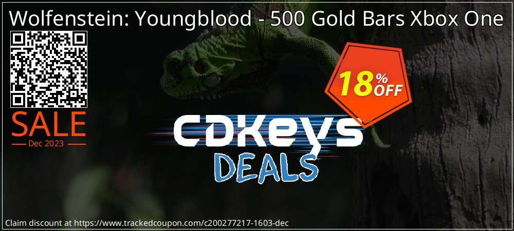 Wolfenstein: Youngblood - 500 Gold Bars Xbox One coupon on Easter Day offering discount