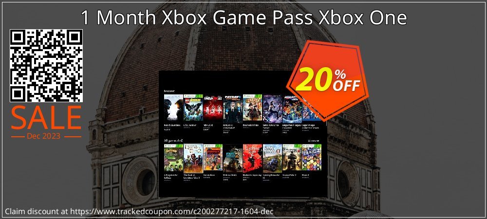 1 Month Xbox Game Pass Xbox One coupon on World Password Day super sale