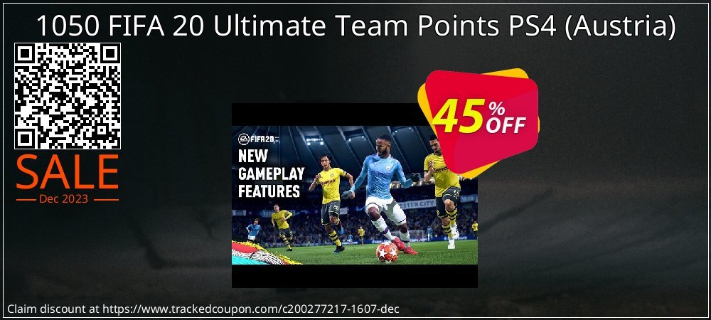 1050 FIFA 20 Ultimate Team Points PS4 - Austria  coupon on April Fools' Day promotions