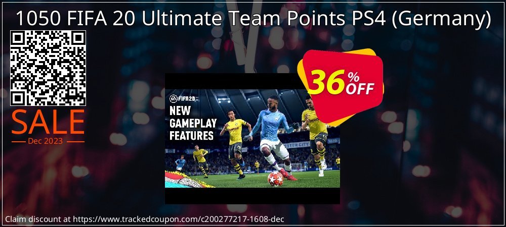 1050 FIFA 20 Ultimate Team Points PS4 - Germany  coupon on Easter Day sales