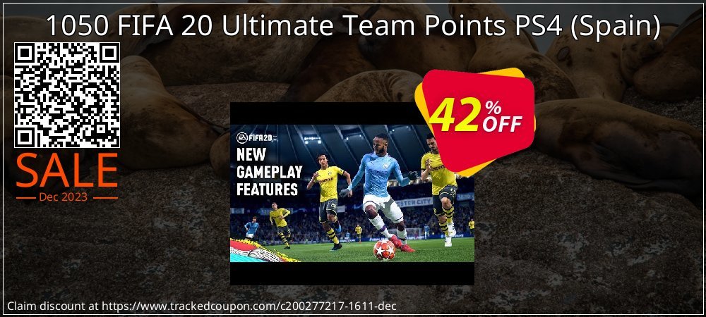 1050 FIFA 20 Ultimate Team Points PS4 - Spain  coupon on Palm Sunday offer