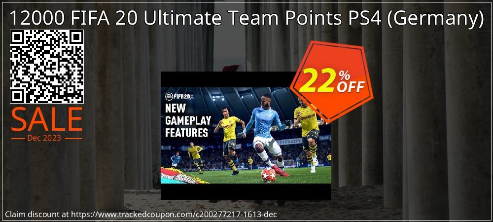12000 FIFA 20 Ultimate Team Points PS4 - Germany  coupon on Virtual Vacation Day offering discount