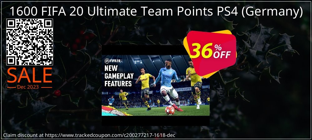 1600 FIFA 20 Ultimate Team Points PS4 - Germany  coupon on Easter Day deals