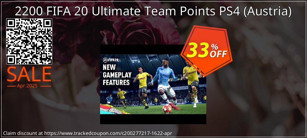 2200 FIFA 20 Ultimate Team Points PS4 - Austria  coupon on April Fools' Day offering sales