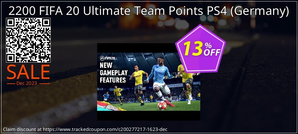2200 FIFA 20 Ultimate Team Points PS4 - Germany  coupon on Easter Day super sale