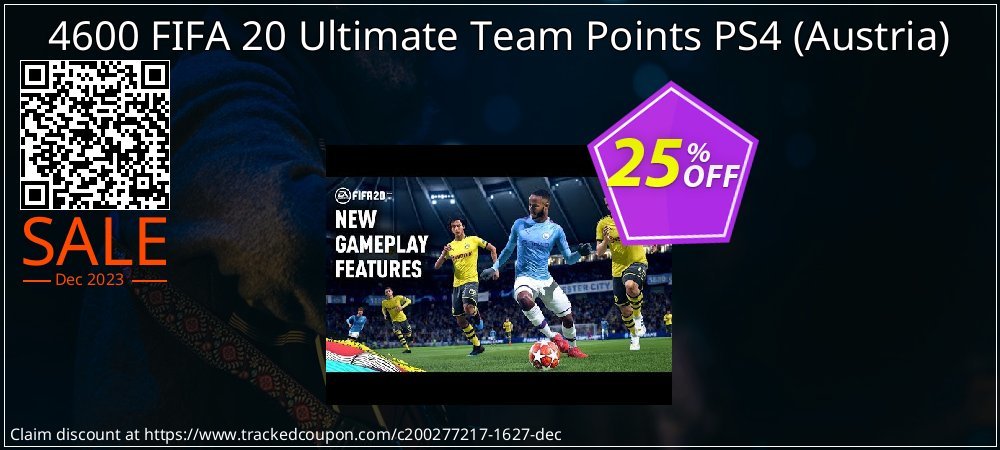 4600 FIFA 20 Ultimate Team Points PS4 - Austria  coupon on April Fools' Day deals