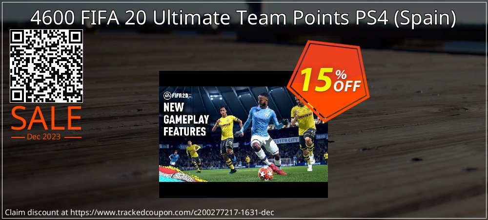 4600 FIFA 20 Ultimate Team Points PS4 - Spain  coupon on World Party Day offering sales