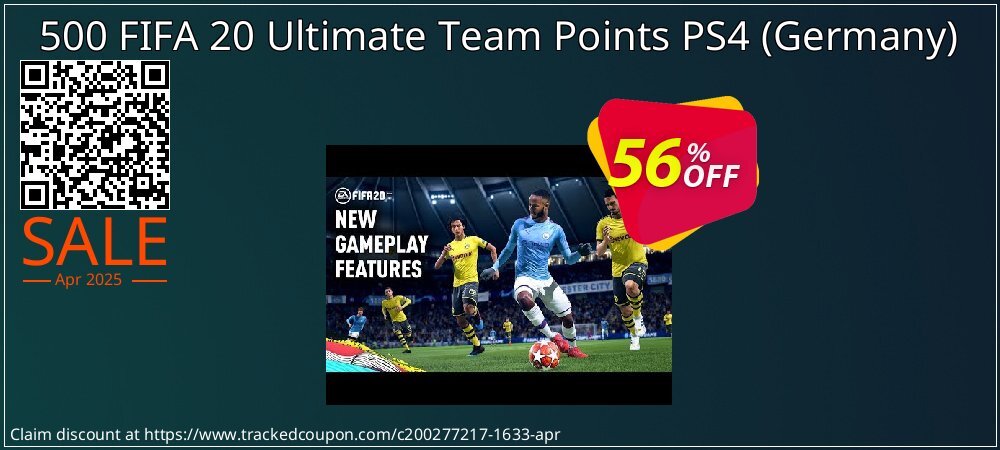 500 FIFA 20 Ultimate Team Points PS4 - Germany  coupon on Easter Day discounts