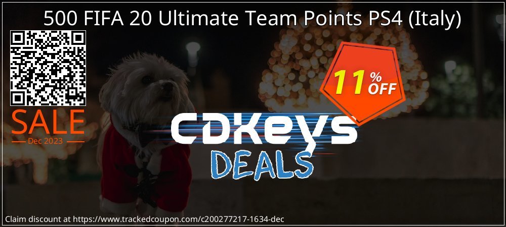 500 FIFA 20 Ultimate Team Points PS4 - Italy  coupon on Tell a Lie Day promotions