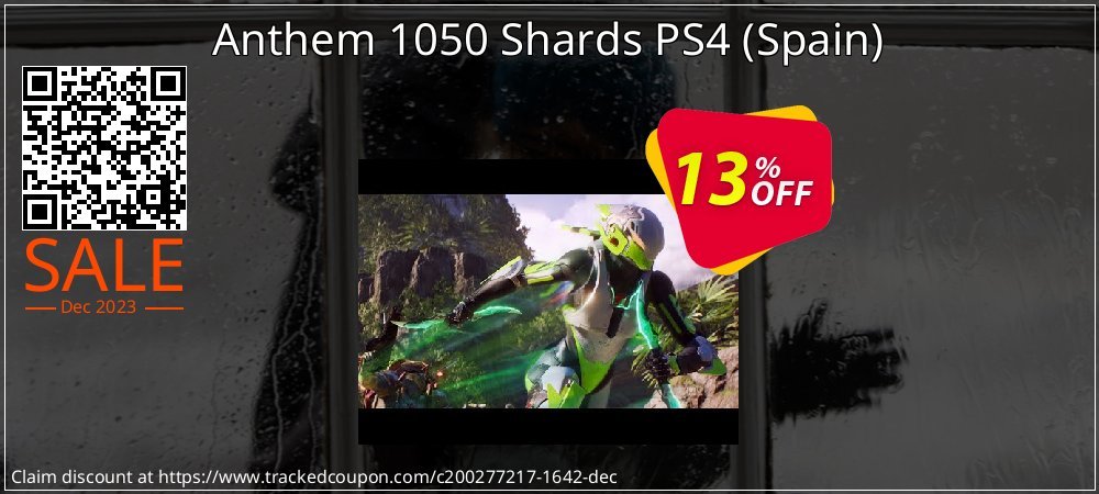 Anthem 1050 Shards PS4 - Spain  coupon on Valentine offering sales
