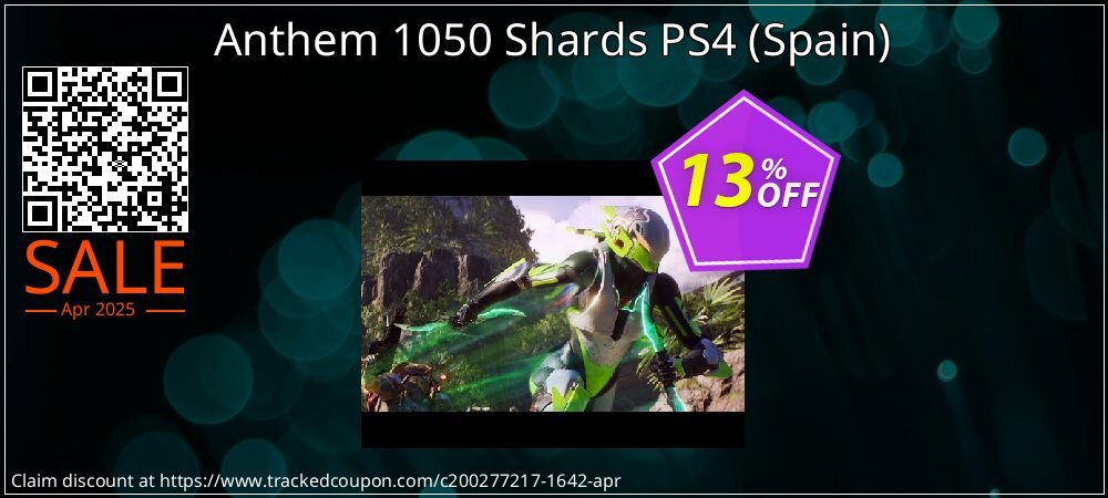 Anthem 1050 Shards PS4 - Spain  coupon on April Fools' Day discounts