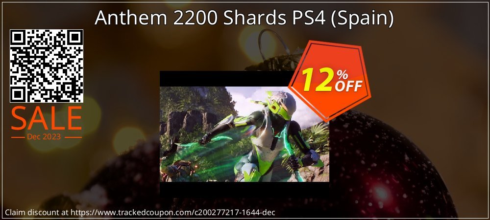 Anthem 2200 Shards PS4 - Spain  coupon on Tell a Lie Day sales