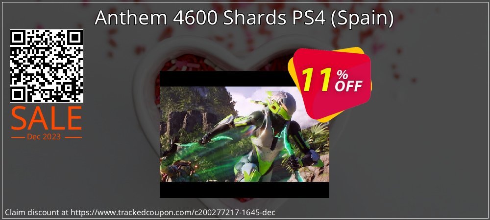 Anthem 4600 Shards PS4 - Spain  coupon on National Walking Day deals