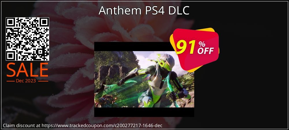 Anthem PS4 DLC coupon on World Party Day offer