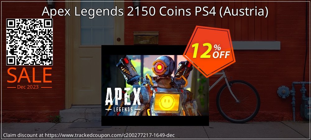 Apex Legends 2150 Coins PS4 - Austria  coupon on April Fools' Day offering discount