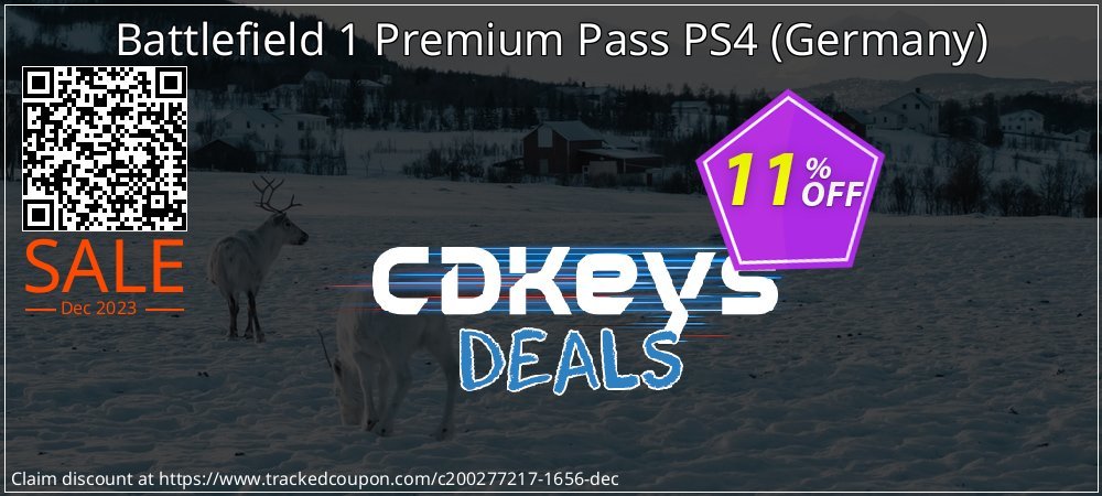 Battlefield 1 Premium Pass PS4 - Germany  coupon on World Party Day discount